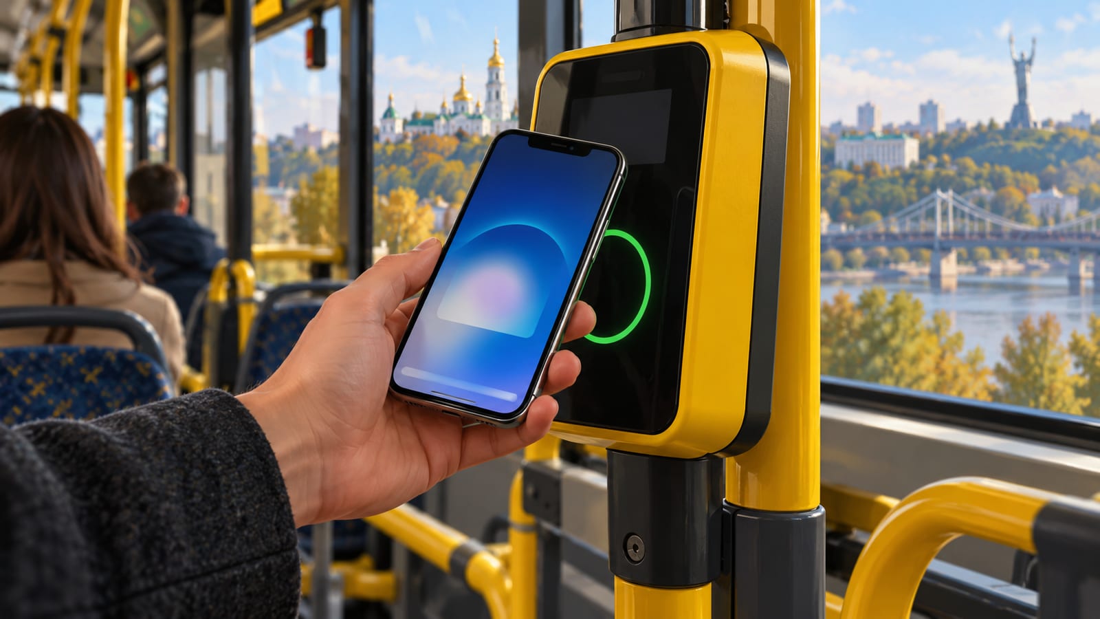 QR-квиток у Києві: як підготуватися до оплати проїзду — тематична ШІ-ілюстрація